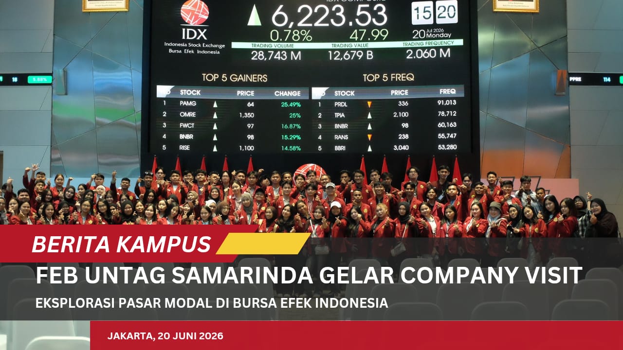 FEB UNTAG Samarinda Gelar Company Visit ke Jakarta hingga Bandung